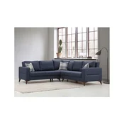 Kristal 2+Corner+2 - Anthracite Anthracite Corner Sofa-Bed