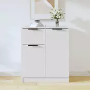 Vidaxl vidaXL Omarica, bela, 60x30x70 cm, material na osnovi lesa