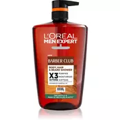 Loreal Paris Gel za prhanje za telo, lase in brado Men Expert Barber Club (Neto kolieina 1000 ml)