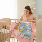 Bebi cebe Little fairy -100x120cm Pink color