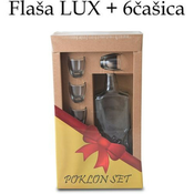 Poklon set flaša lux + 6 cašica ( 630502 )
