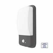 BRAYTRON LED svetilka 20W 1600lm toplo bela s senzorjem nadgradna antracit