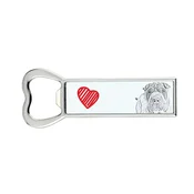 Artdog Shar Pei - odpirač za steklenice s psom, personaliziran odpirač za hladilnik, unikatno darilo za moškega Art-Dog