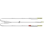 Cordial Avdio Adapter cable [1x 3,5 mm banana moški konektor - 2x 6,3 mm banana moški konektor] 3 m Bela Cordial