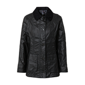 Prava škotska voštana jakna za žene Barbour Beadnell Wax Jacket — Black - 16