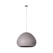 Lestenec na vrvici LAVA 1xE27/15W/230V taupe/črna
