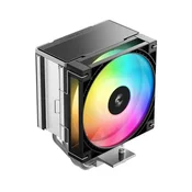 DeepCool AG600 ARGB/6-Heatpipe CPU kuler/12VDC/0.18A/ 120x120x25mm/ 2200 RPM/LGA1851/LGA1700/AM5/AM4