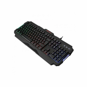 slomart tipkovnica gaming mars gaming mrk0 rgb usb 2.0