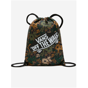 Brown-green Womens Flowered Bag VANS Benched - Women