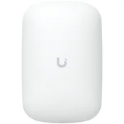 UBIQUITI U6 Extender; WiFi 6; 6 spatial streams; 115 m2 (1,250 ft2) coverage; 300+ connected devices; Powered with standard AC wall outlet; Wireless u