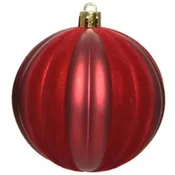 shumee Okrasna bordo kroglica za jelko 8 cm 1 kos