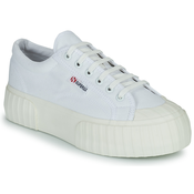 Superga  Nizke superge 2631 STRIPE PLATEFORM  Bela