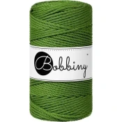 Bobbiny 3PLY Macramé Rope 3 mm 100 m Moss Green Vrvica