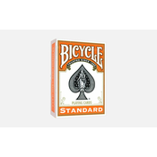 Bicycle Rider Back Orange