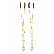 Taboom Tweezers with Pearls Gold