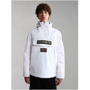 White Mens Waterproof Anorak Hooded NAPAPIJRI - Men