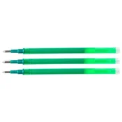 Nadomestno polnilo za radirko Q-CONNECT 0,7 mm zeleno, 3 kosi