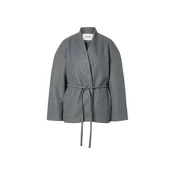 VERO MODA Prehodna jakna AWSIJINA pegasto siva
