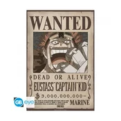 Poster ONE PIECE Wanted Kid Wano - 52 × 38 cm