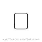 FixPremium Watch Protector - Pleksi steklo za Apple Watch Ultra 1st Gen in 2nd Gen (49mm)