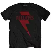The Killers Red Bolt Black L Majica
