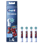 ORAL-B Spiderman, zamjenske glave za četkicu, 4 kom