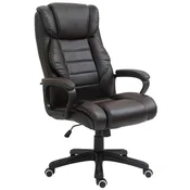Homestar Ergonomski pisarniški stol z masažno funkcijo 64x74x112-120 cm rjav