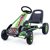 Otroški gokart - zelene barve