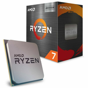 AMD Ryzen 7 5700X3D procesor, 8 jedrni, 16 niti, 3,0 GHz, 4,1 GHz Boost (100-100001503WOF)