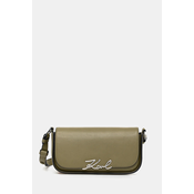 Usnjena torbica Karl Lagerfeld K/SIGNATURE