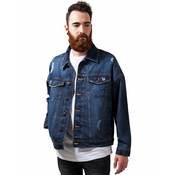 Jakna za proljece / jesen - Ripped Denim - URBAN CLASSICS - TB1438-blue washed