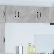 vidaXL Kuhinjske stenske omare 2 pcs Betonsko siva 60 x 31 x 40 cm