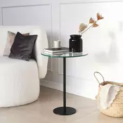 Hanah Home Klub sto Social 40x50x40cm Crni