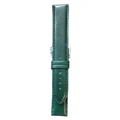Kožni kaiš Diloy XL 18mm DIL302.11 Tamno zelena boja