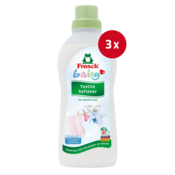 Frosch Baby mehčalec, 750 ml, 3 kos