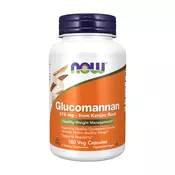 NOW Glukomanan 575 mg, 180 kapsul
