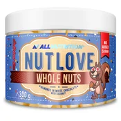 Allnutrition – Nutlove Celotni Oreščki, Mandlji v Beli Čokoladi in Kokosu 300g