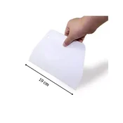 Plastično strgalo 19 cm za mazanje kreme, lopatica, nož, gladilka