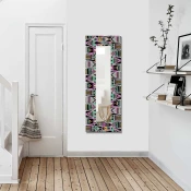 Wallity Ogledalo 40120YMA-51, 40x120 cm, Šareno