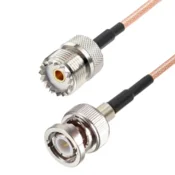 shumee Pigtail BNC vtič/UHF vtičnica RG316 50 cm