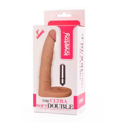 vibracijski penis The Ultra Soft Double 3#