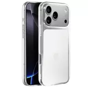 AVIZAR Ovitek za iPhone 17 Pro Max iz mehkega robustnega silikona, Prozorno, (5000189098)