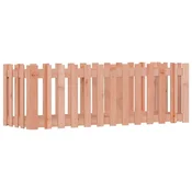 Vidaxl Vrtna visoka greda z ograjico 150x50x50 cm trden les douglas