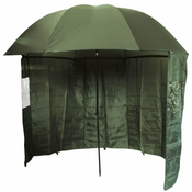 NGT Brolly Green Brolly with Zip on Side Sheet 45
