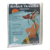 Bela tkanina iz jute 1,3x1m