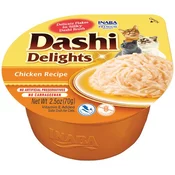 Inaba Dashi Delights za mačke - piščanec, 70g posodica