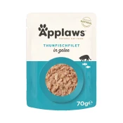26 + 6 gratis! 32 x 70 g Applaws Pouch in Jelly - Tuna