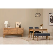 Hanah Home Trpezarijski set Vina 02 0900, Tamnoplavi