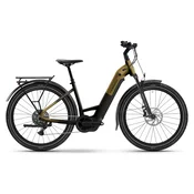 Bicikl Haibike Trekking 7.5 Low Sparkling Black/Gold Matt (2027) - 50 CM