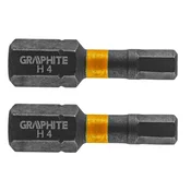 Udarni nastavci HEX4 x 25 mm, 2 kom. 56H507